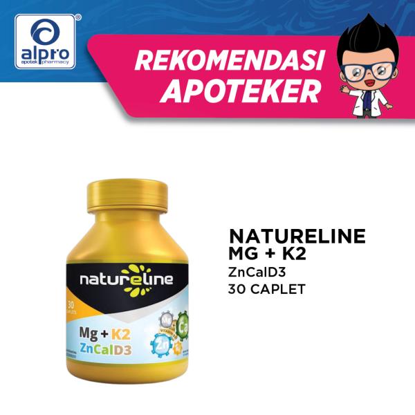 Natureline Mg + K2 Zncald3 30Tab